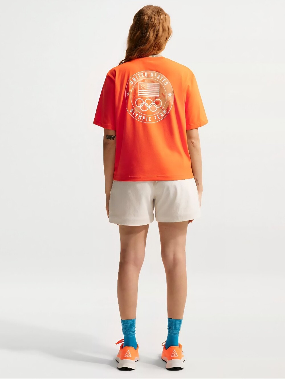 NWT Nike ACG x Team USA Dri-FIT Short-Sleeve T-Shirt, Womens Multi Sizes - Picture 4 of 5
